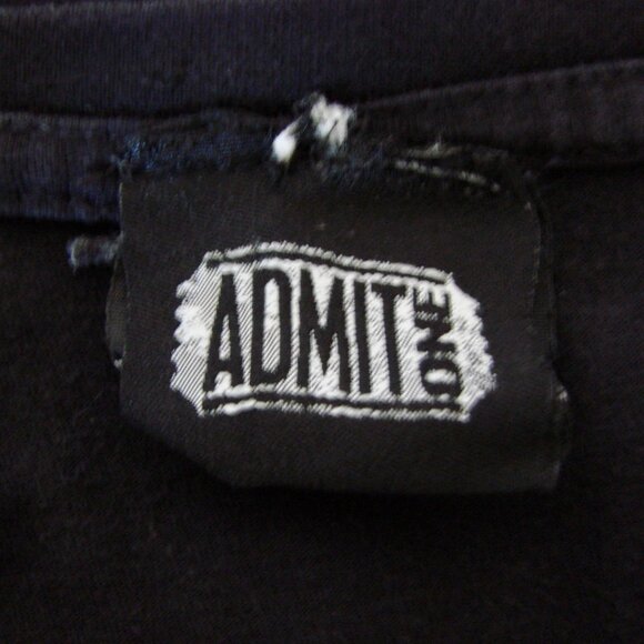 AC/DC Band Tee Shirt Top Are You Ready? Black 2010 Admit One Size Large Unisex - Picture 3 of 9